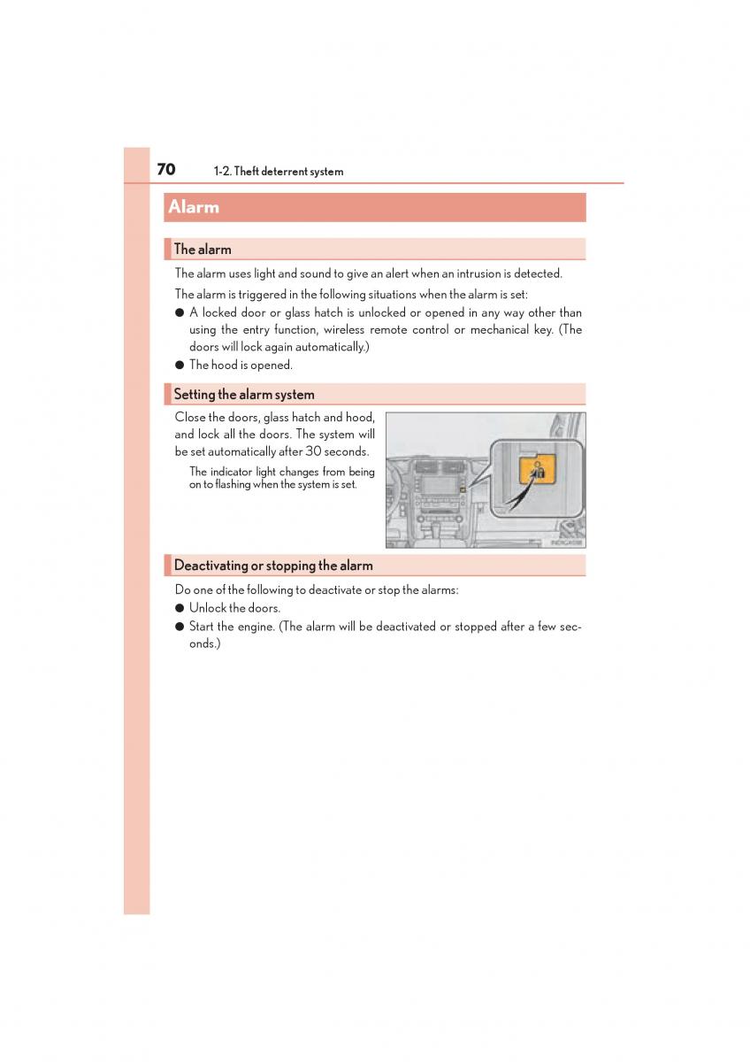 Lexus GX II 2 owners manual / page 72