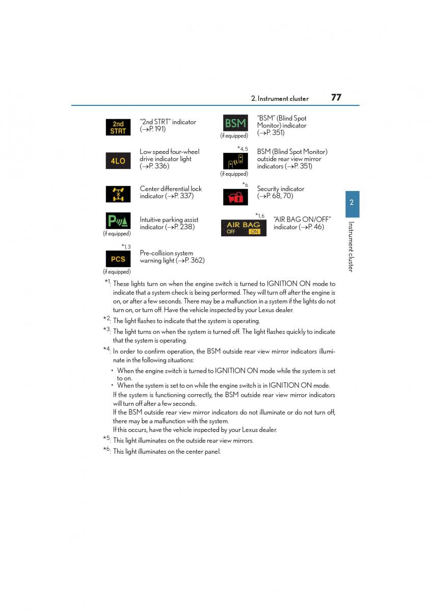 Lexus GX II 2 owners manual / page 79