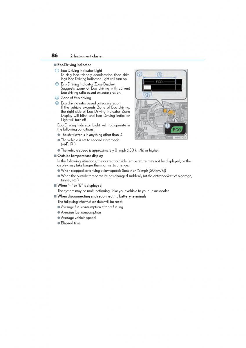 Lexus GX II 2 owners manual / page 88