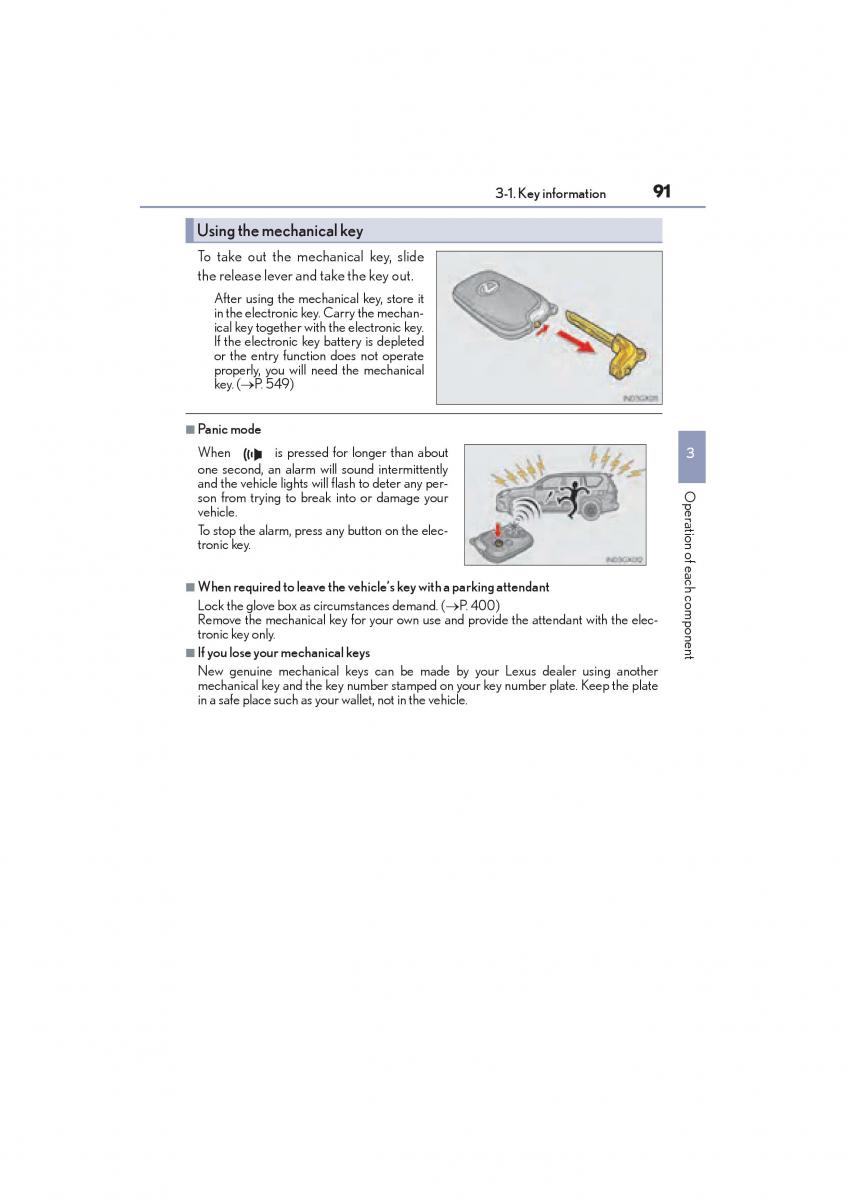 Lexus GX II 2 owners manual / page 93