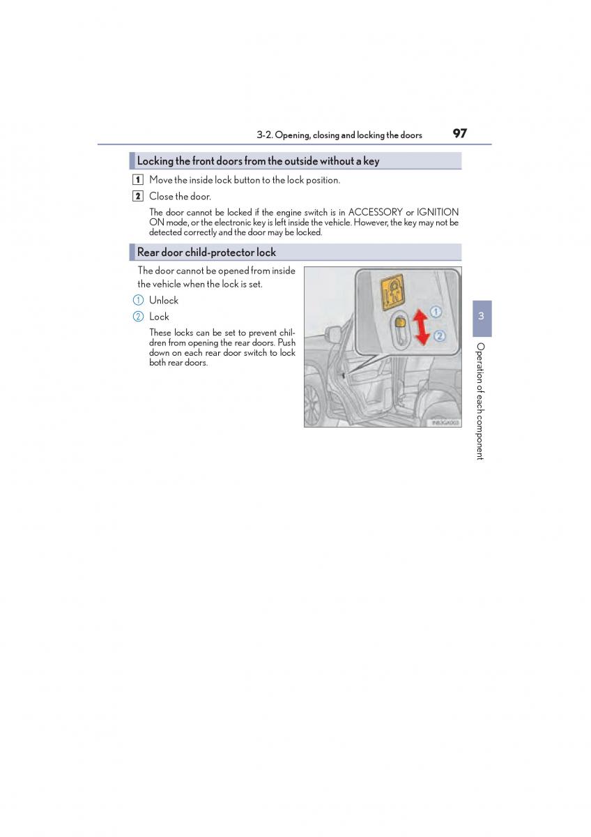 Lexus GX II 2 owners manual / page 99