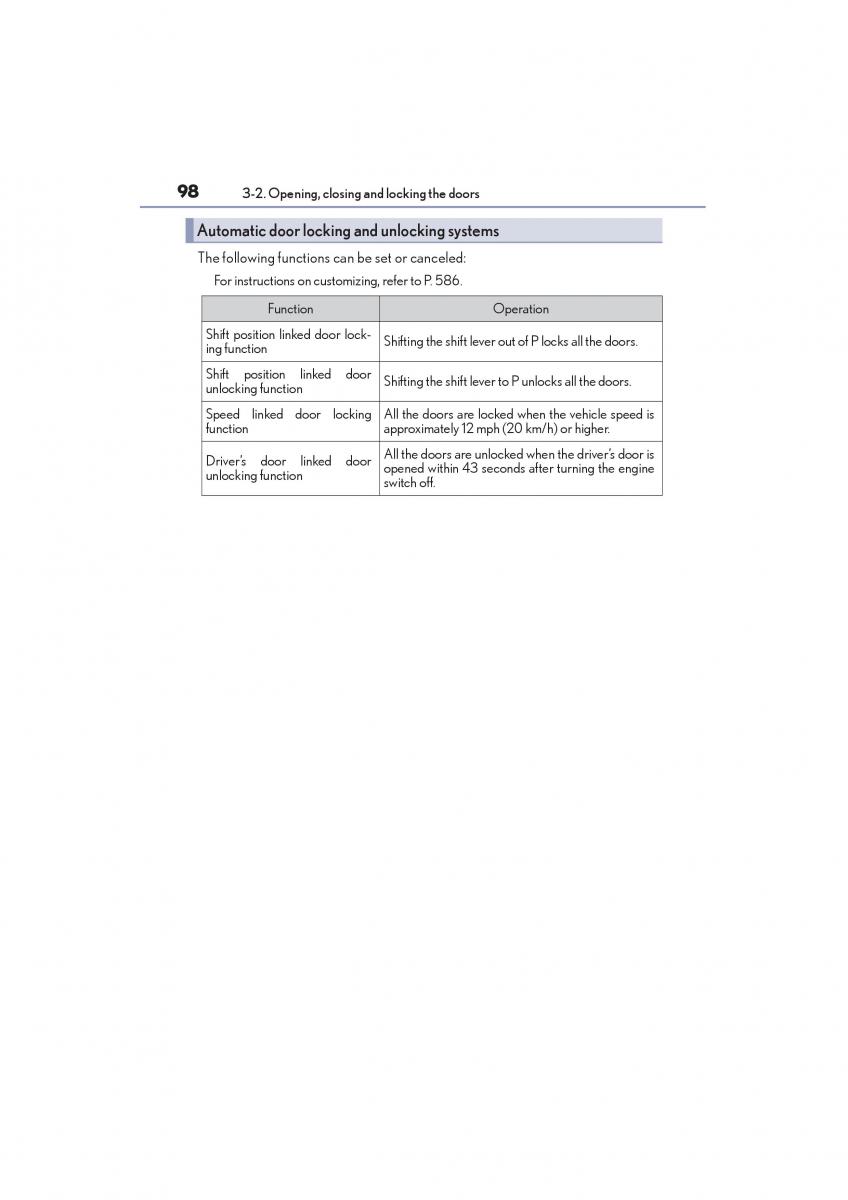 Lexus GX II 2 owners manual / page 100