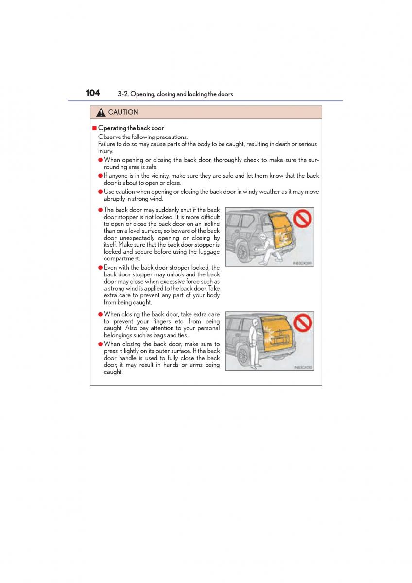 Lexus GX II 2 owners manual / page 106