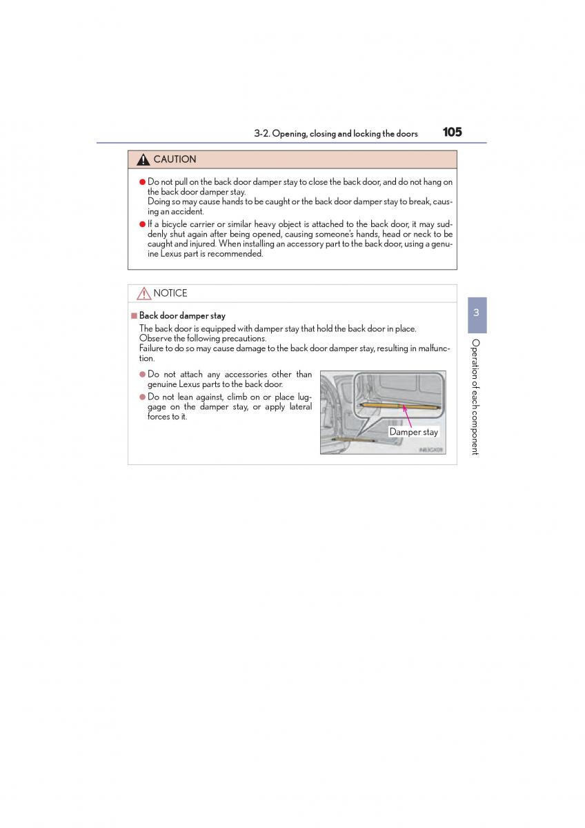 Lexus GX II 2 owners manual / page 107