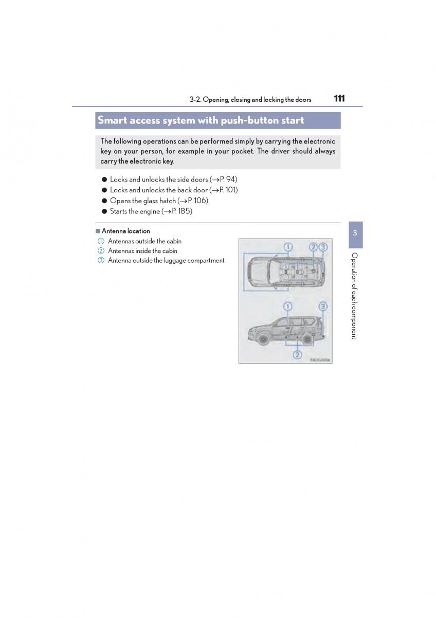 Lexus GX II 2 owners manual / page 113