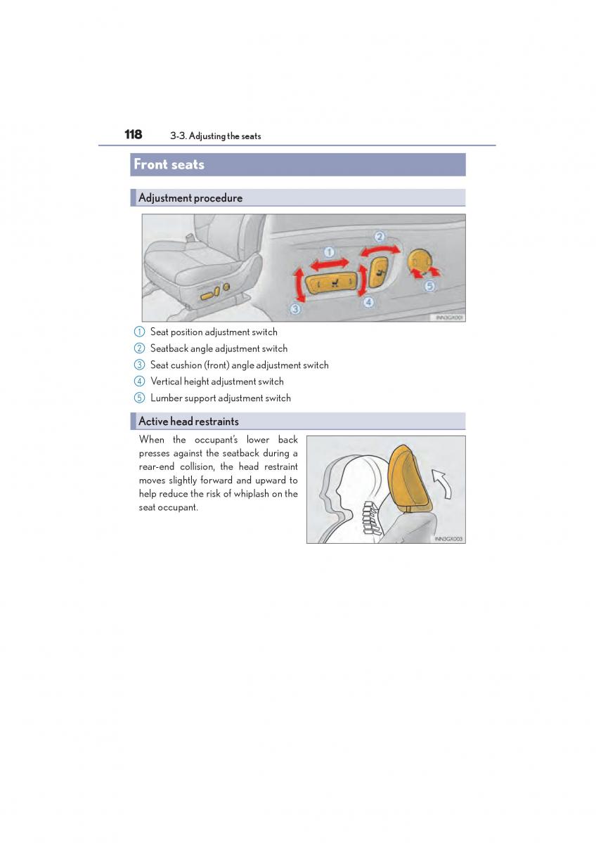 Lexus GX II 2 owners manual / page 120