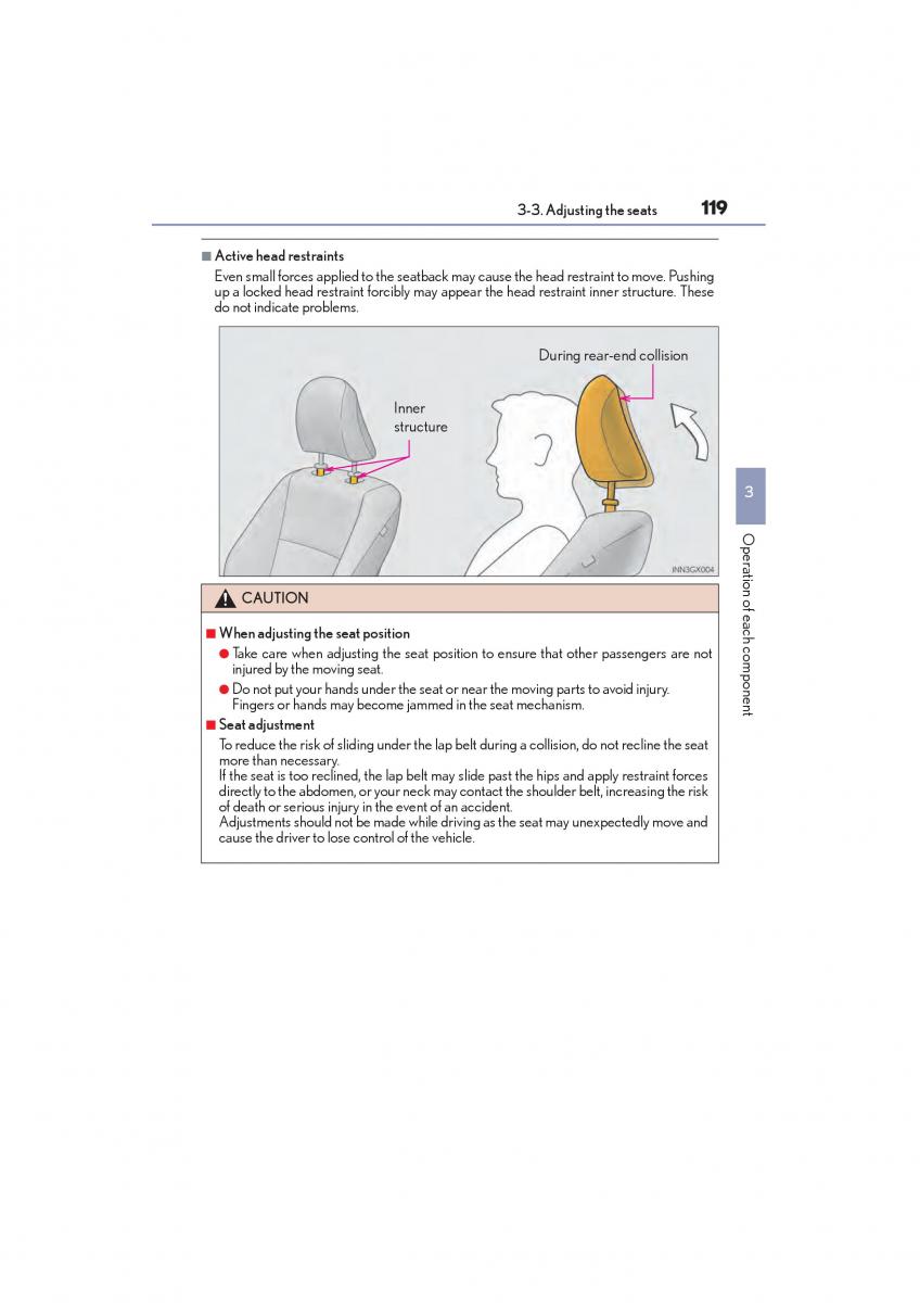 Lexus GX II 2 owners manual / page 121