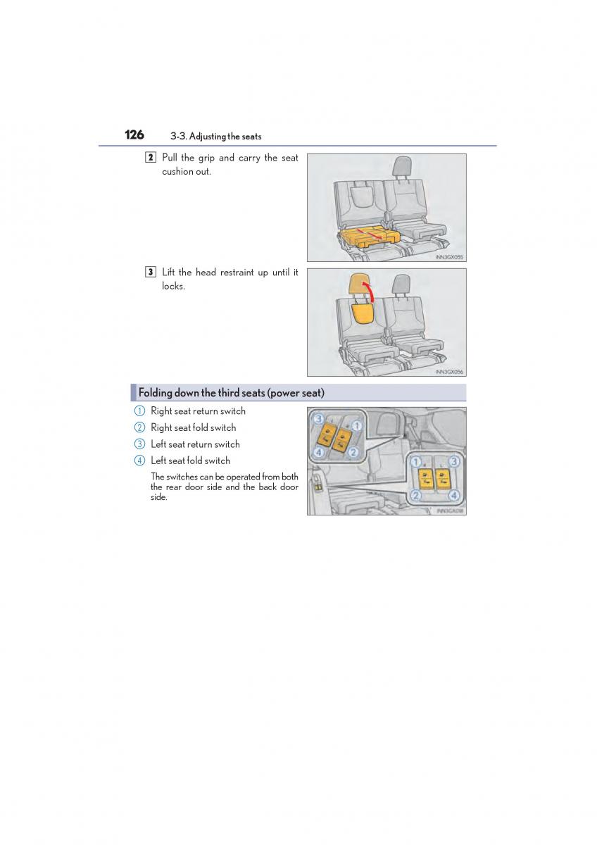 Lexus GX II 2 owners manual / page 128