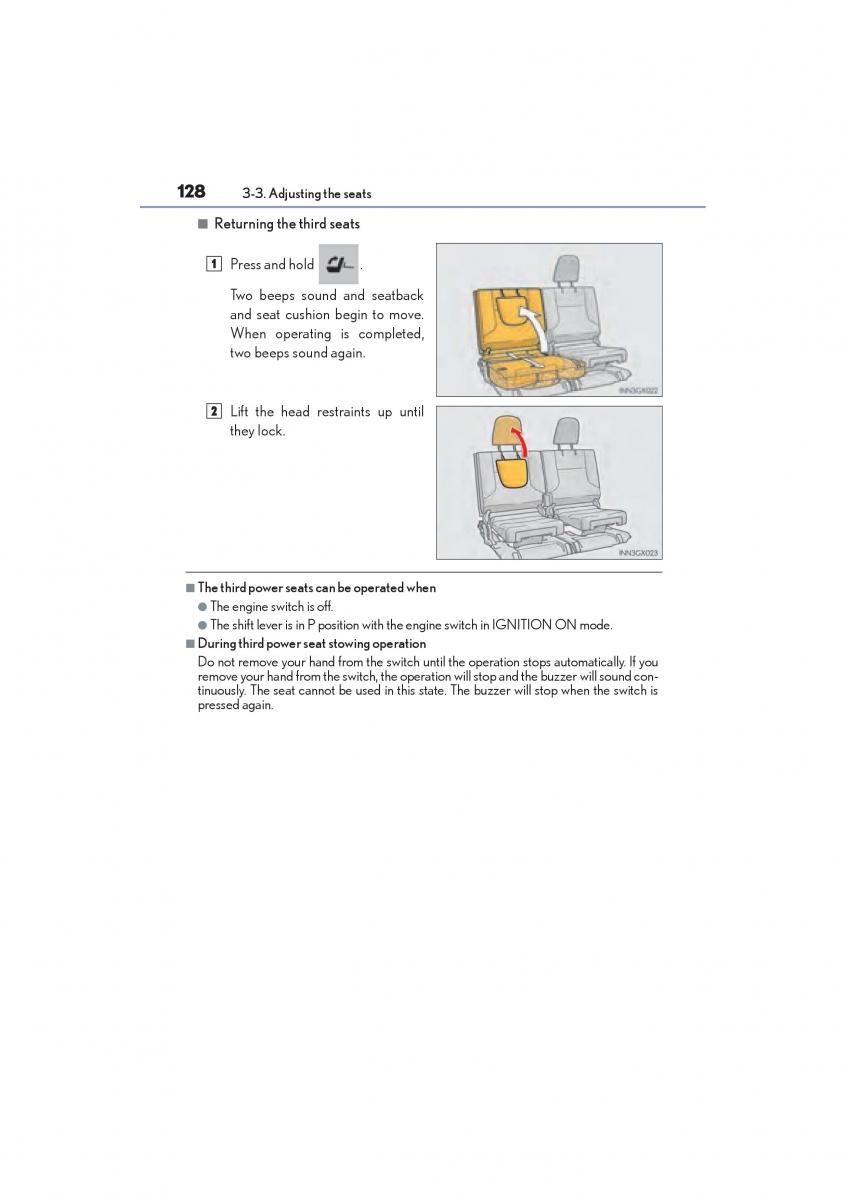 Lexus GX II 2 owners manual / page 130