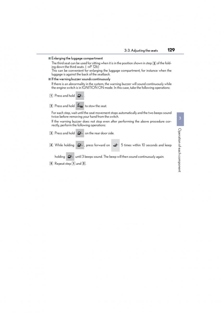 Lexus GX II 2 owners manual / page 131