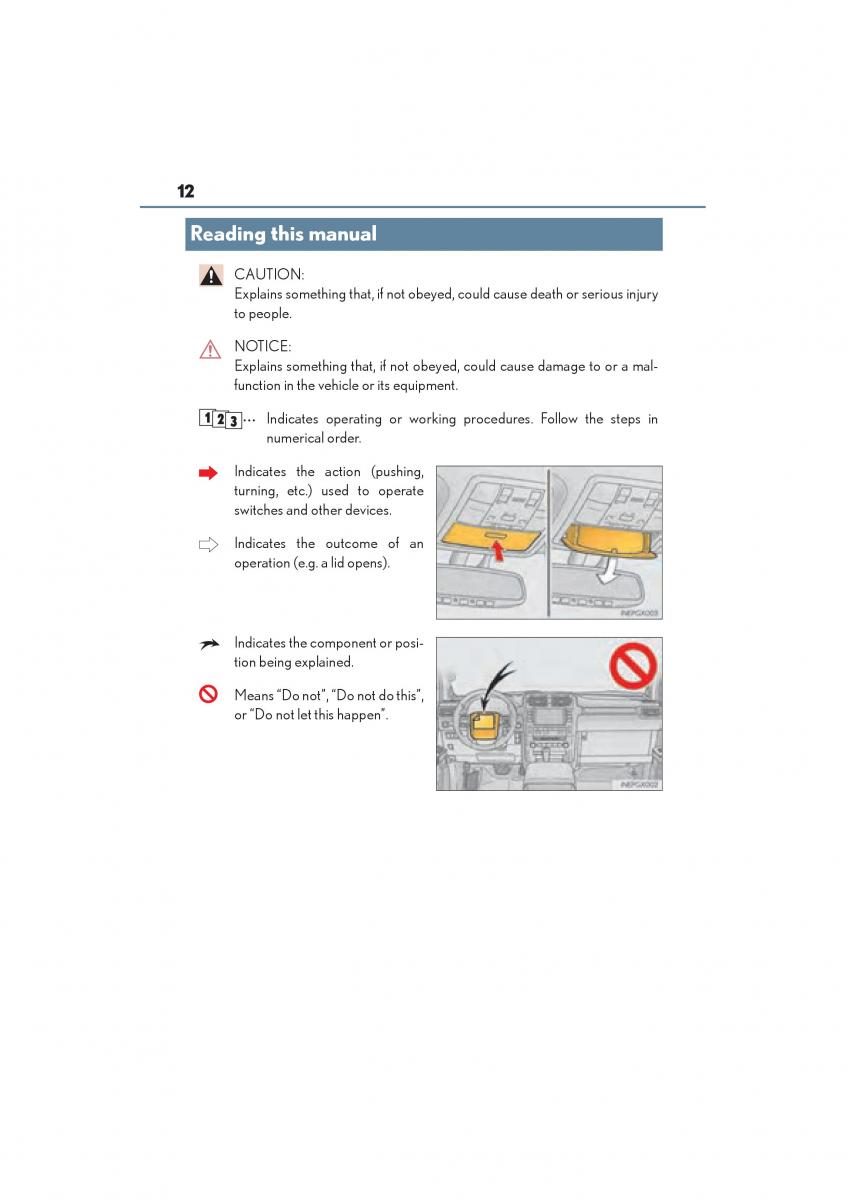 Lexus GX II 2 owners manual / page 14