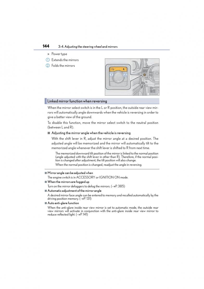 Lexus GX II 2 owners manual / page 146