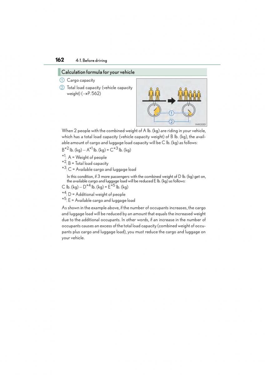 Lexus GX II 2 owners manual / page 164