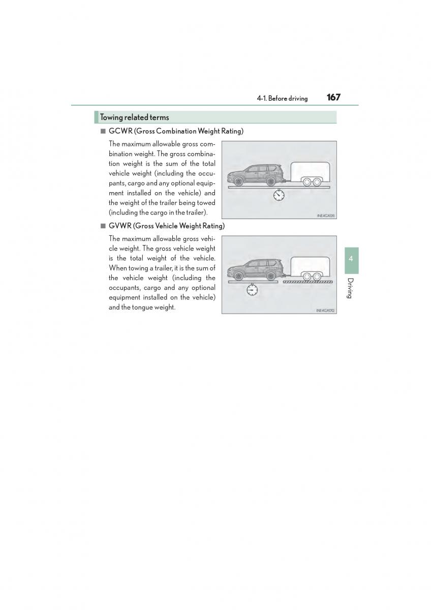 Lexus GX II 2 owners manual / page 169