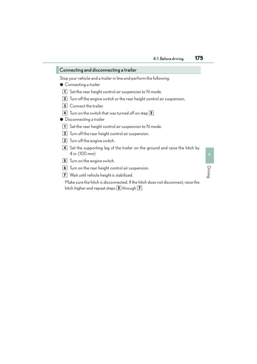 Lexus GX II 2 owners manual / page 177