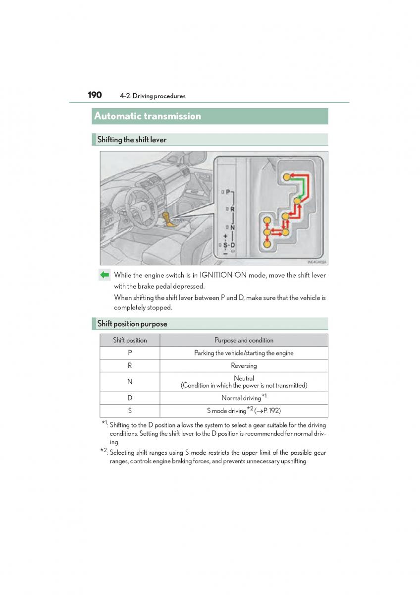 Lexus GX II 2 owners manual / page 192