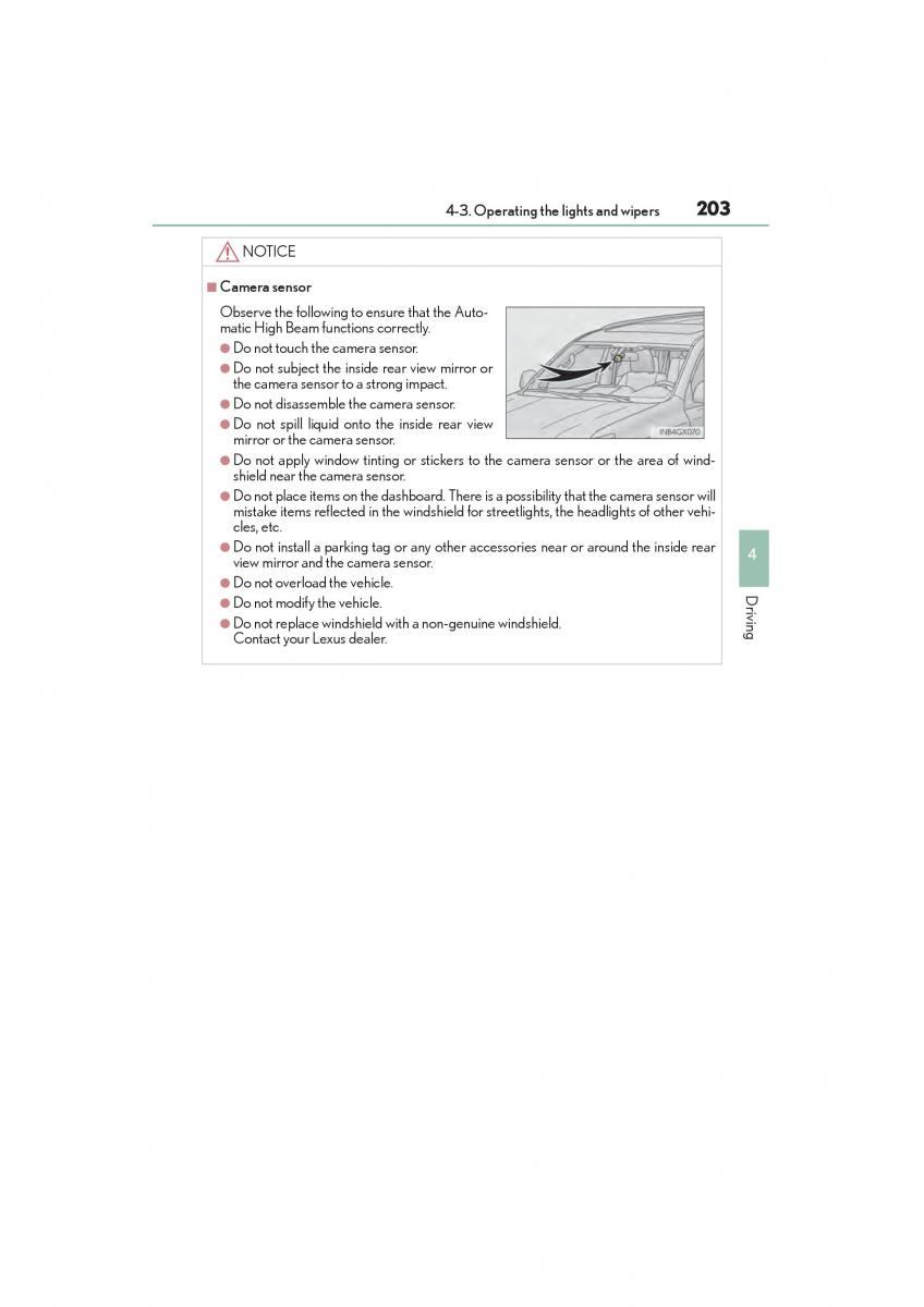 Lexus GX II 2 owners manual / page 205