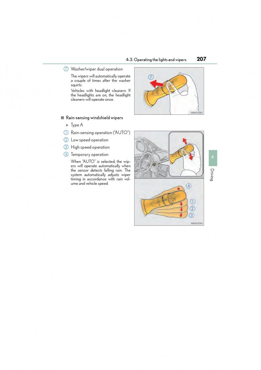 Lexus GX II 2 owners manual / page 209