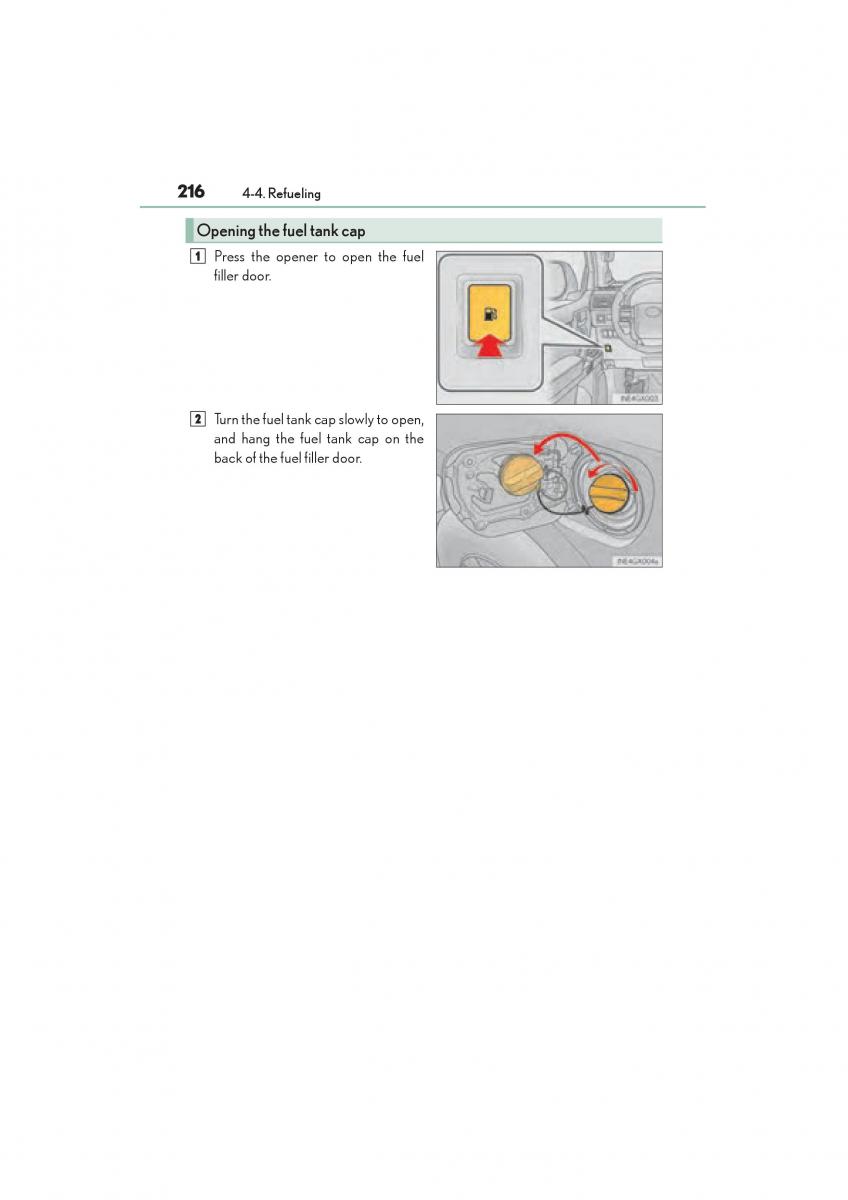 Lexus GX II 2 owners manual / page 218