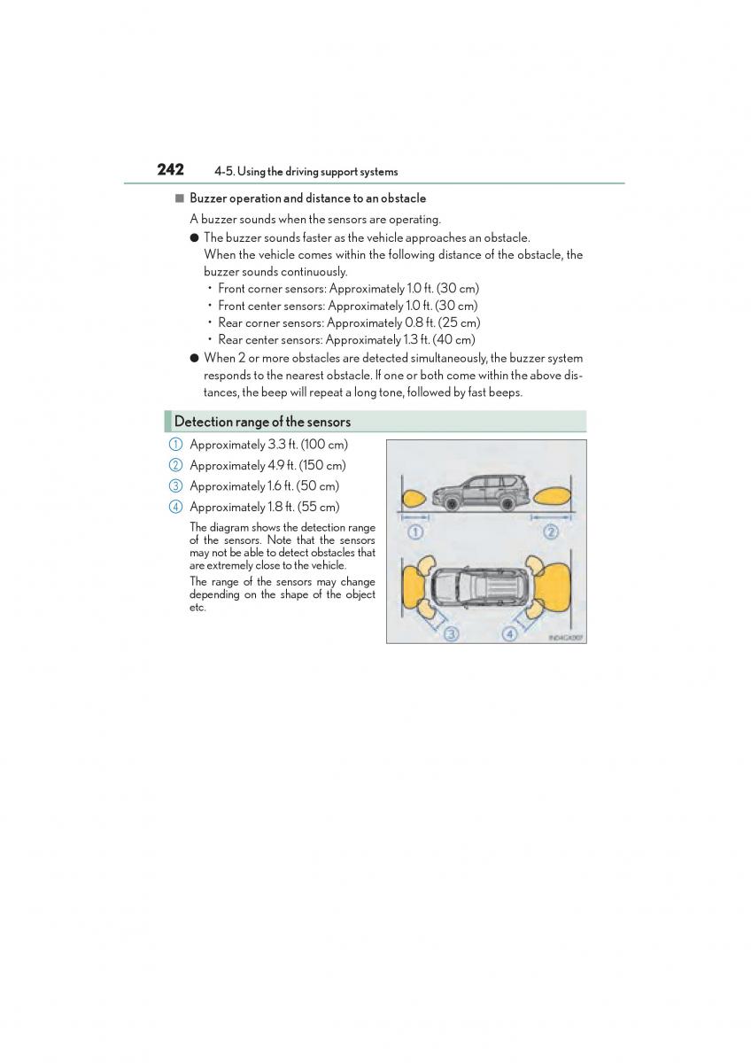 Lexus GX II 2 owners manual / page 244