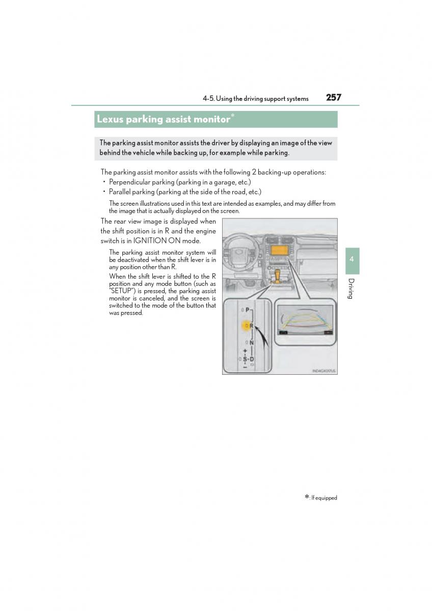 Lexus GX II 2 owners manual / page 259