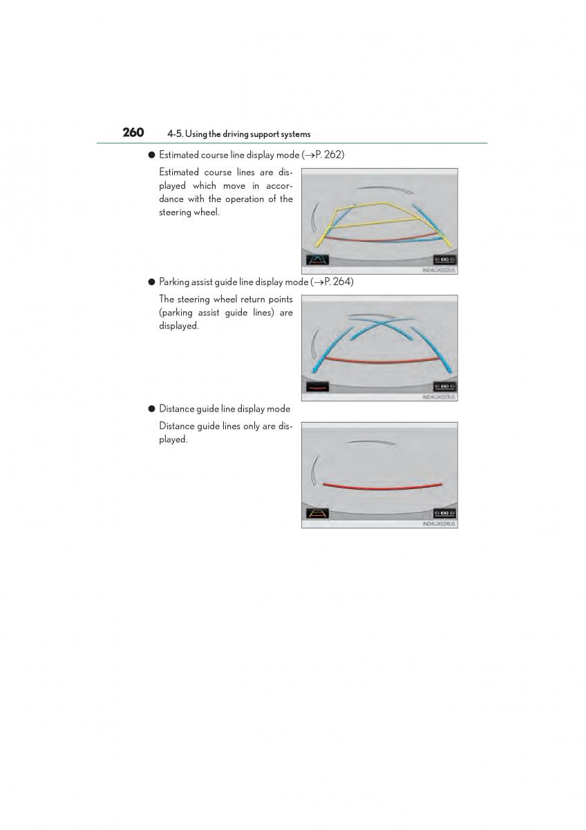 Lexus GX II 2 owners manual / page 262