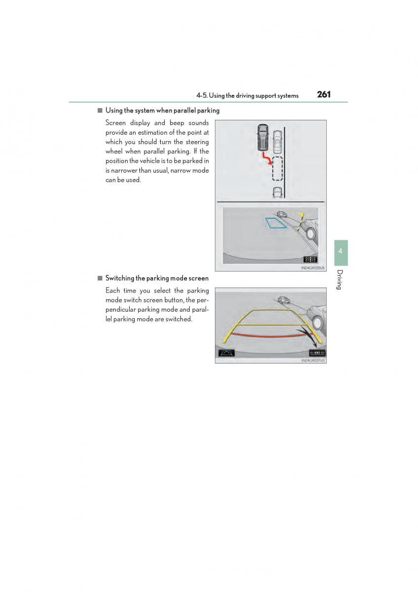 Lexus GX II 2 owners manual / page 263