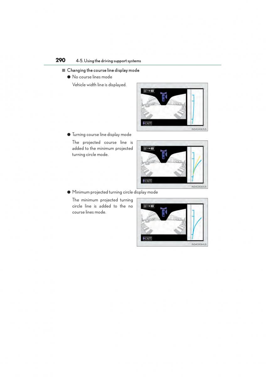 Lexus GX II 2 owners manual / page 292