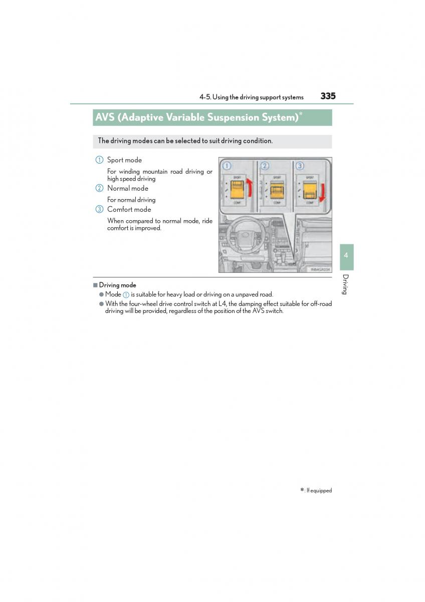 Lexus GX II 2 owners manual / page 337