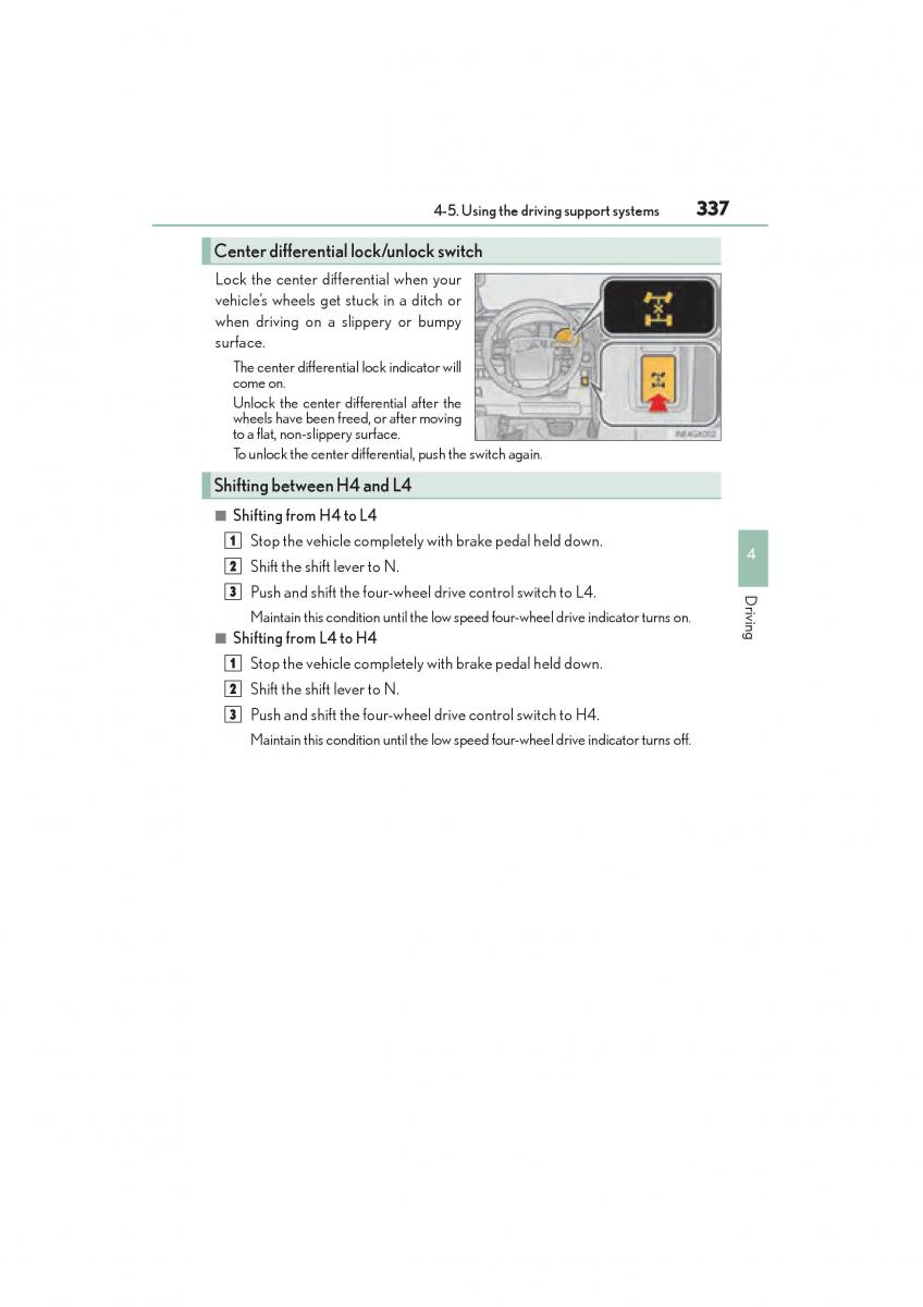 Lexus GX II 2 owners manual / page 339