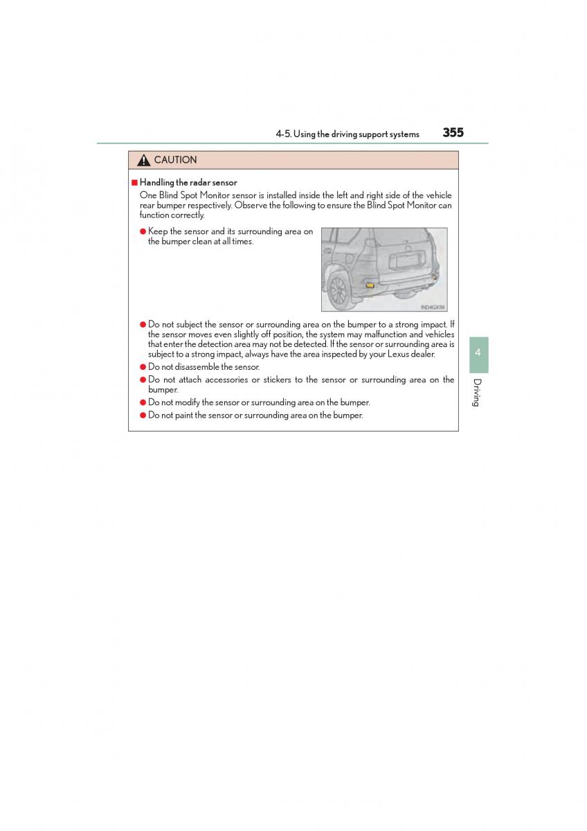 Lexus GX II 2 owners manual / page 357