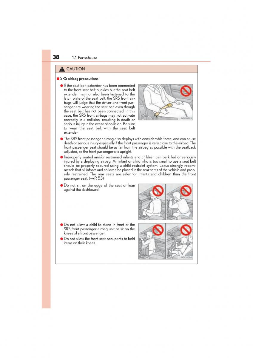 Lexus GX II 2 owners manual / page 40