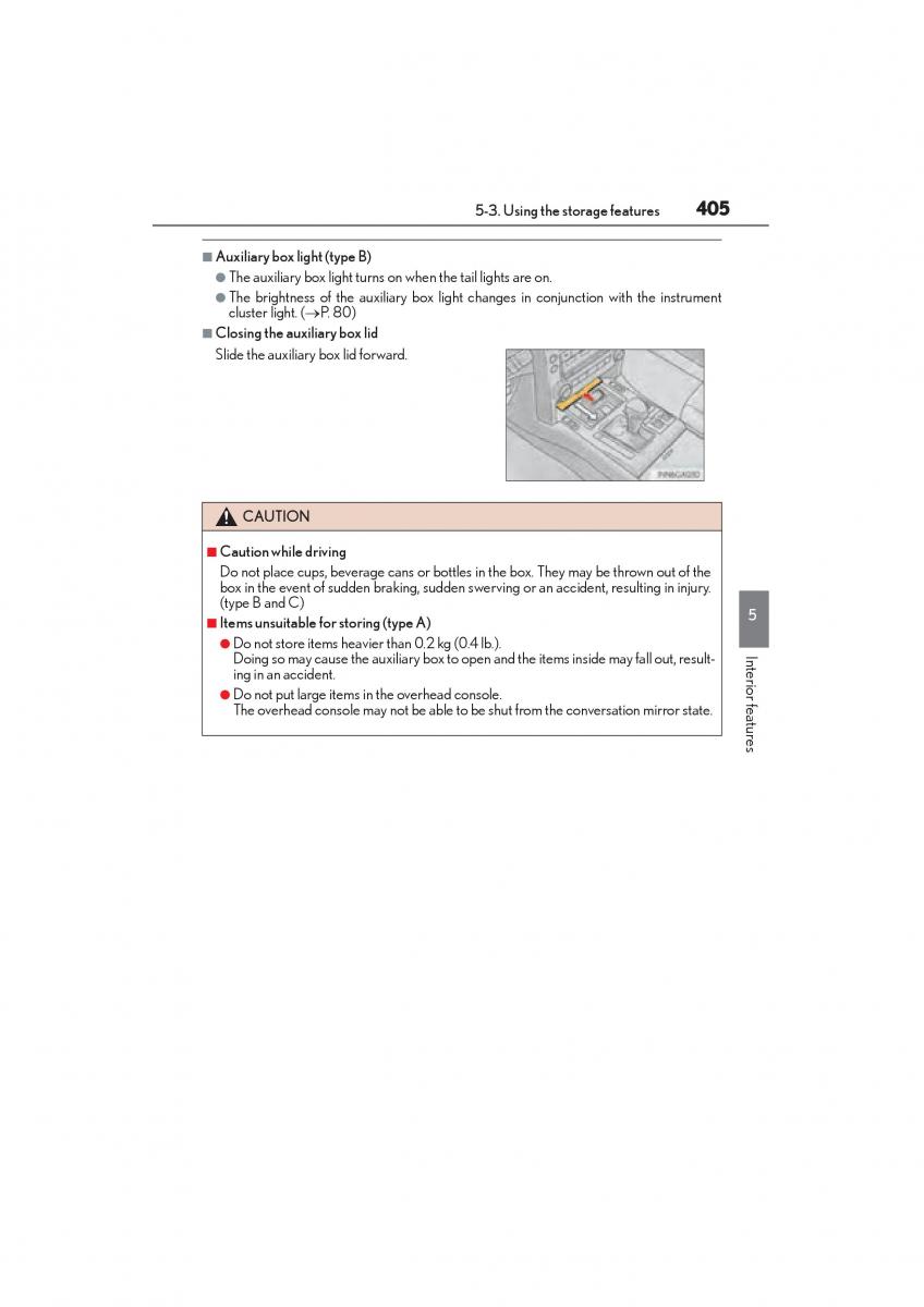 Lexus GX II 2 owners manual / page 407