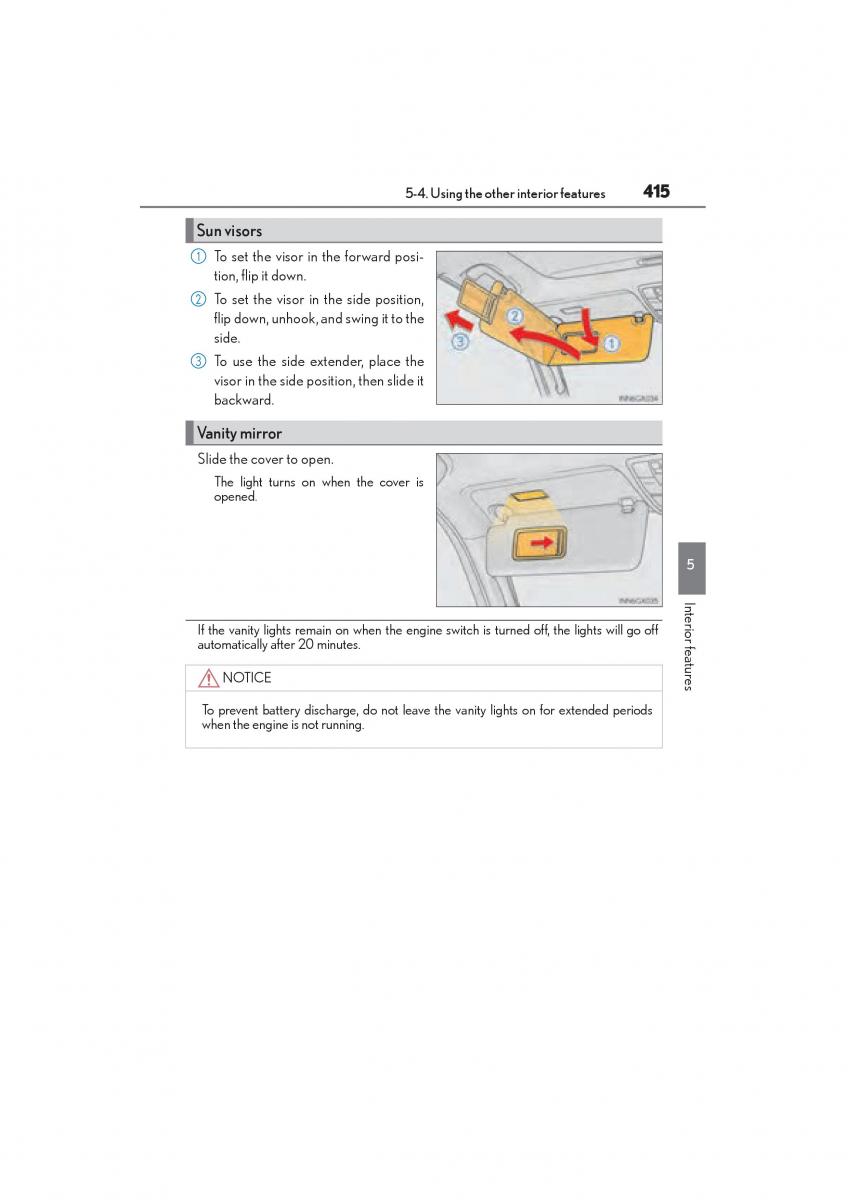 Lexus GX II 2 owners manual / page 417