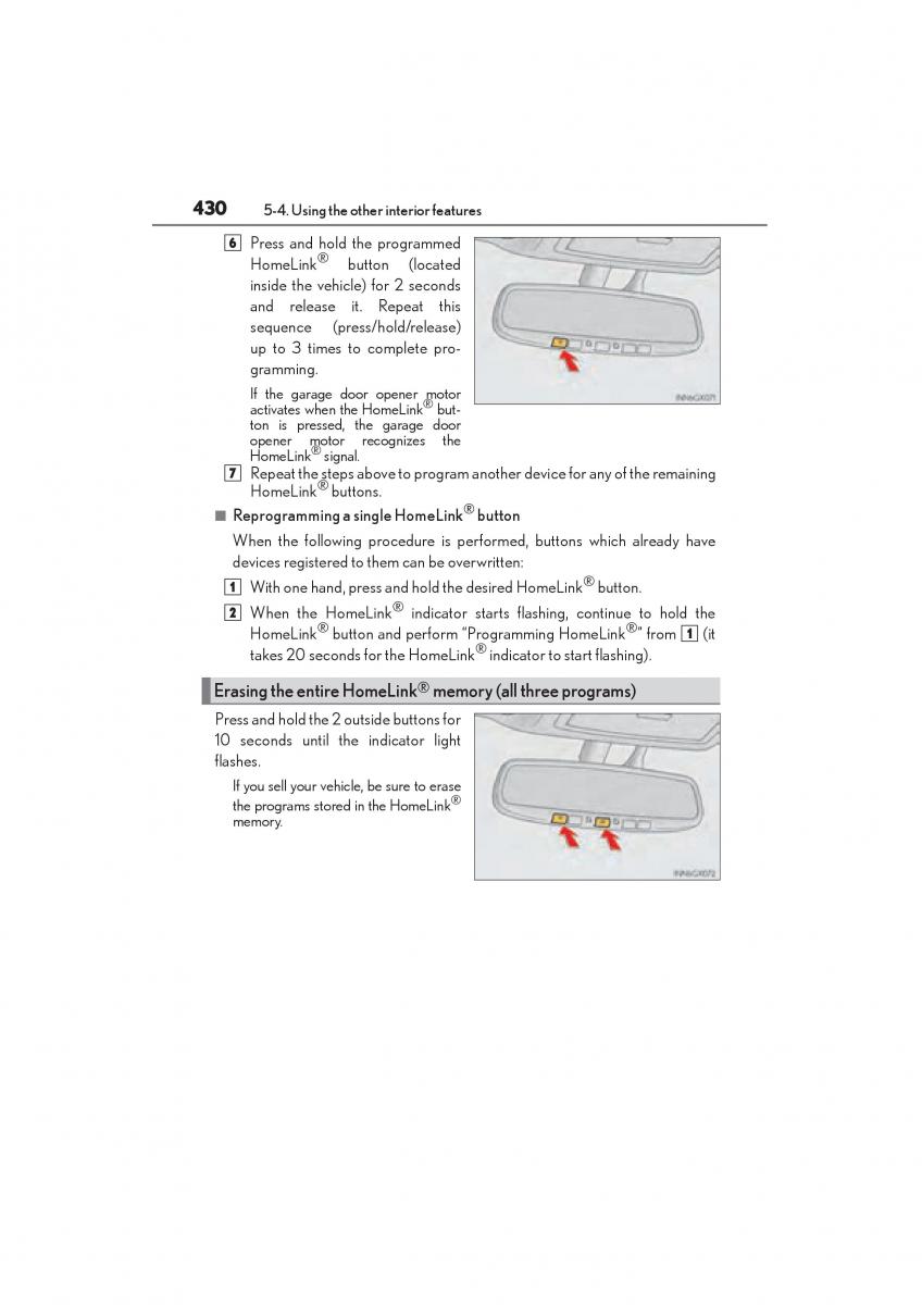 Lexus GX II 2 owners manual / page 432