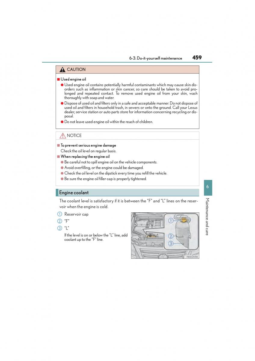 Lexus GX II 2 owners manual / page 461