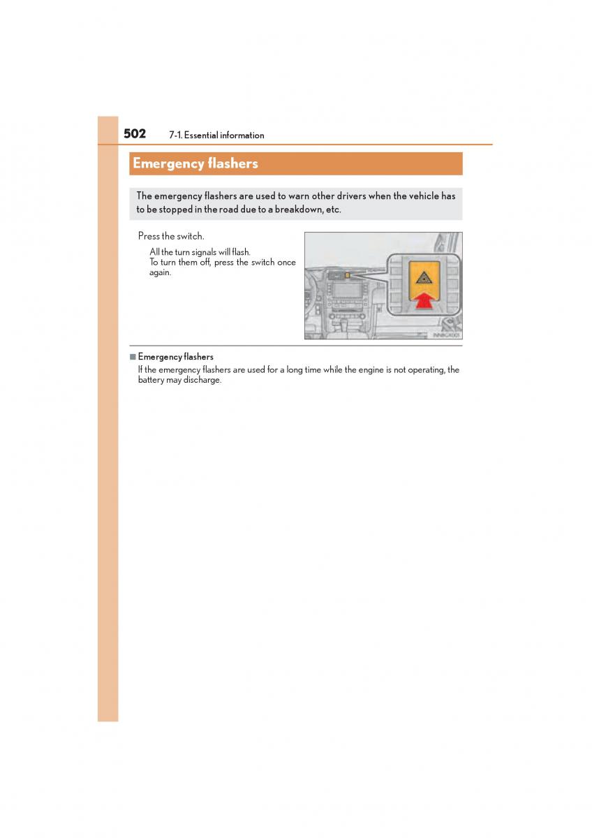 Lexus GX II 2 owners manual / page 504