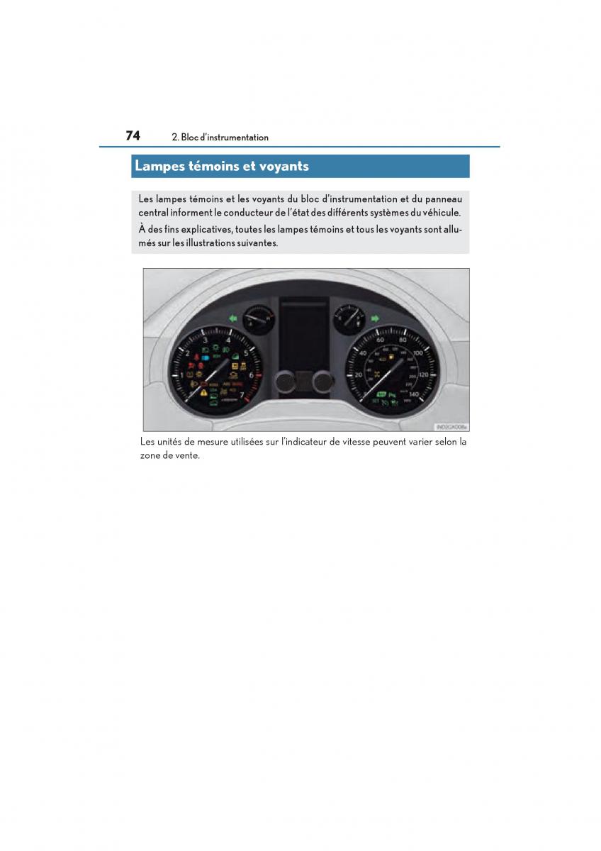 Lexus GX II 2 manuel du proprietaire / page 76