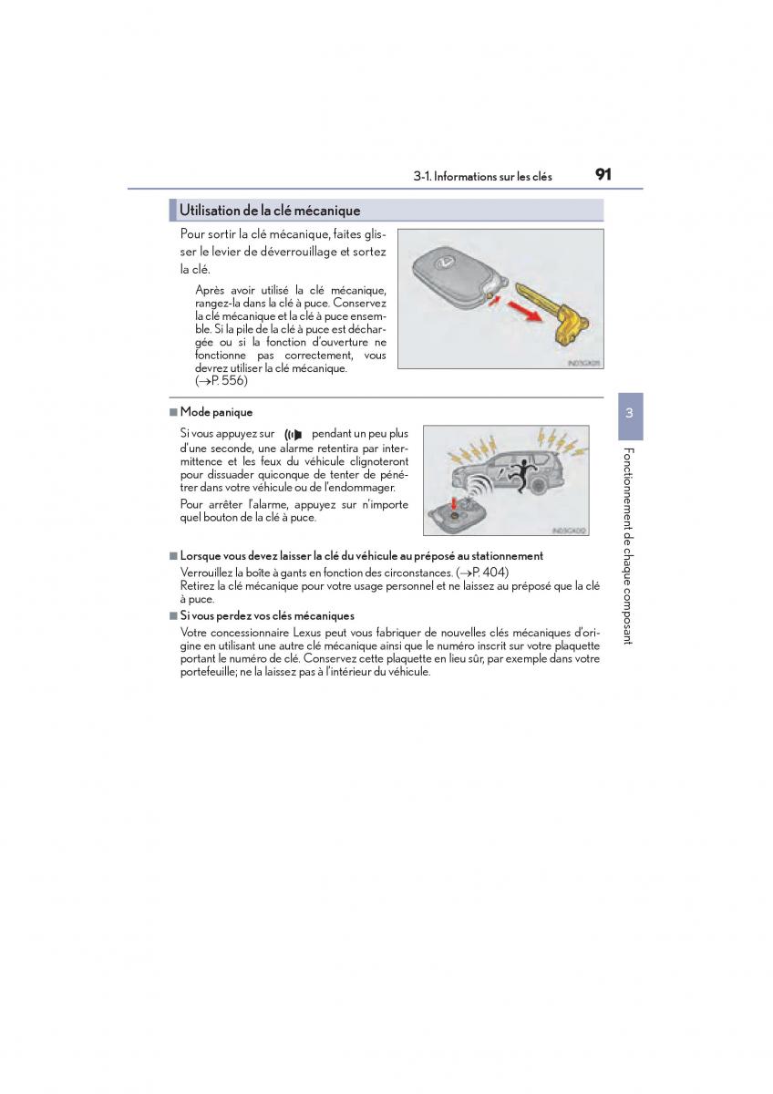 Lexus GX II 2 manuel du proprietaire / page 93