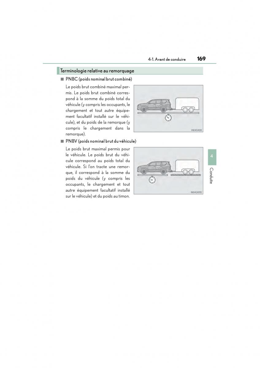 Lexus GX II 2 manuel du proprietaire / page 171