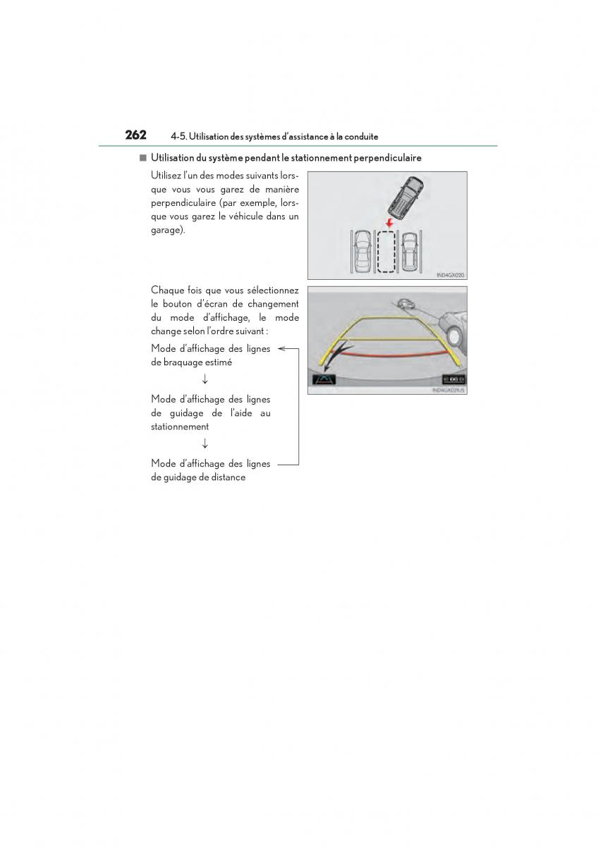 Lexus GX II 2 manuel du proprietaire / page 264