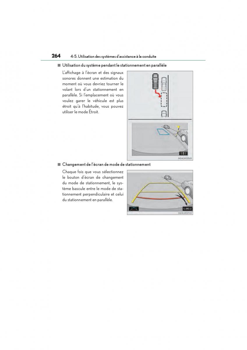 Lexus GX II 2 manuel du proprietaire / page 266