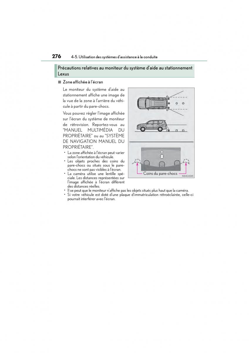 Lexus GX II 2 manuel du proprietaire / page 278