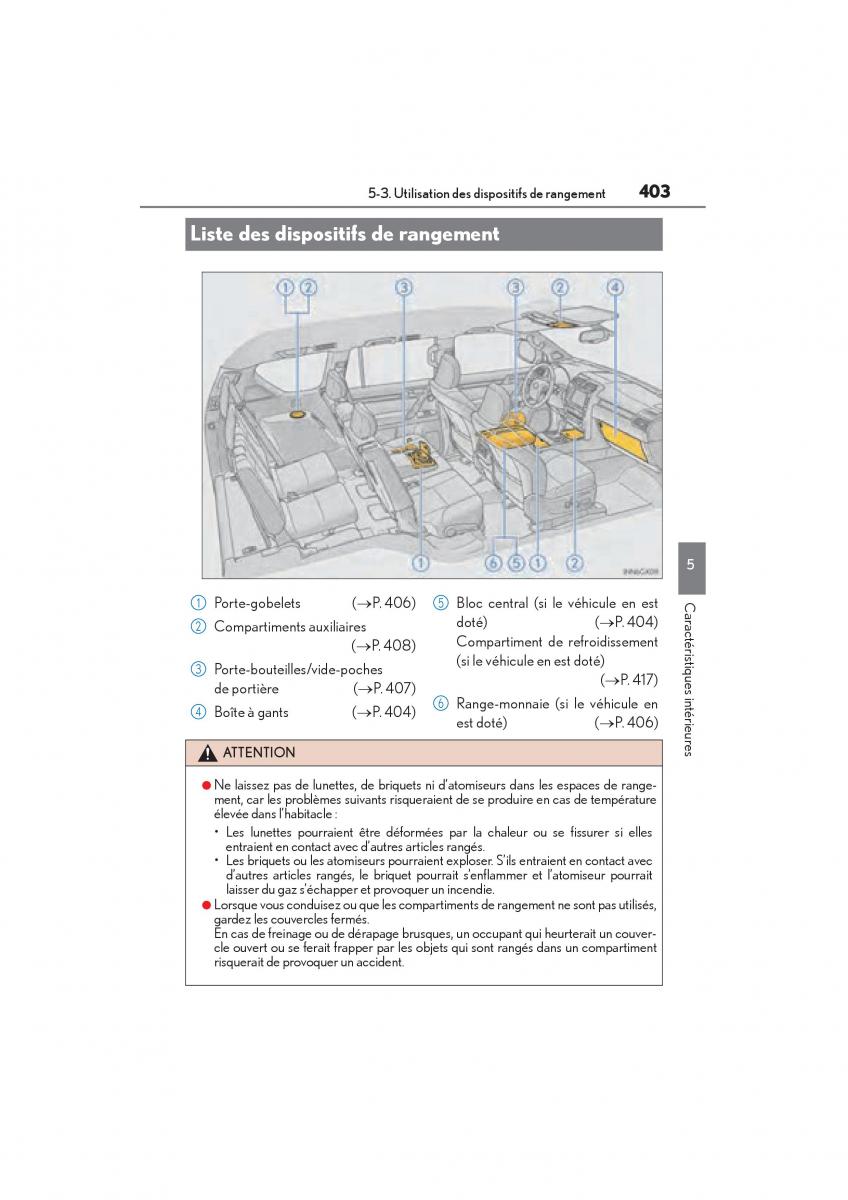 Lexus GX II 2 manuel du proprietaire / page 405