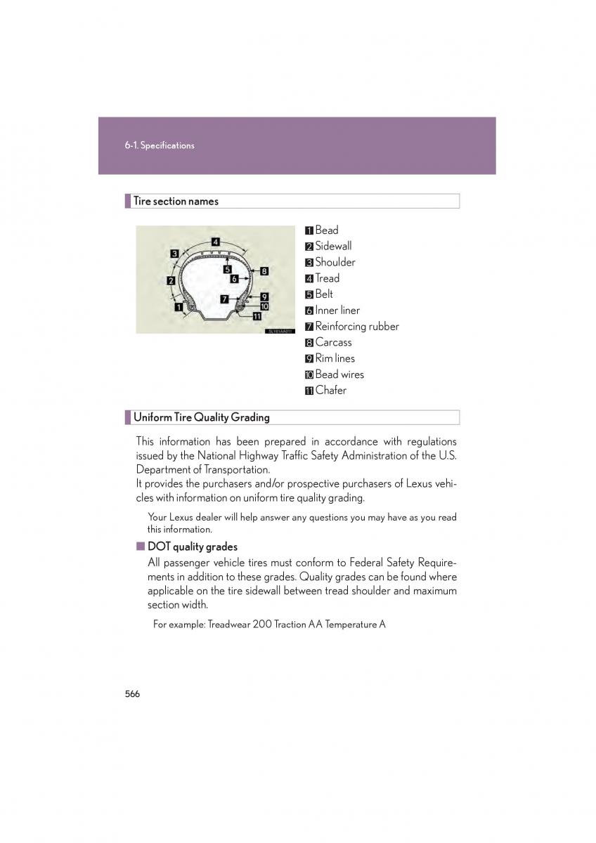 Lexus HS owners manual / page 568