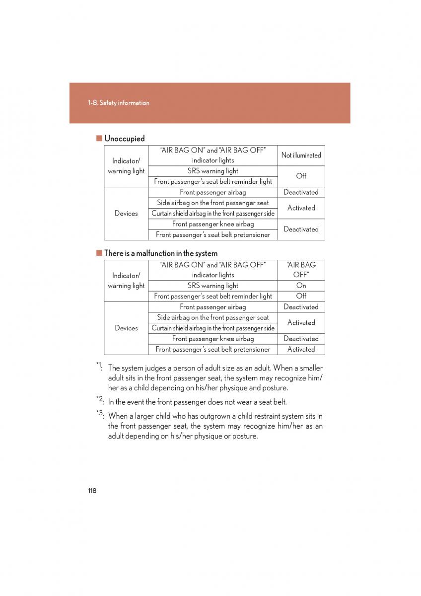 Lexus HS owners manual / page 120