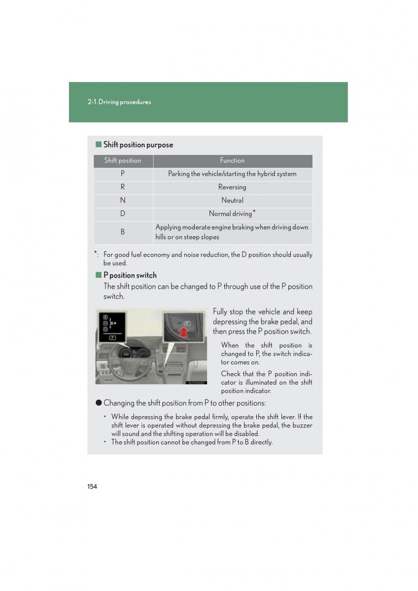 Lexus HS owners manual / page 156