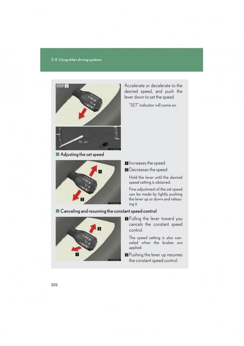 Lexus HS owners manual / page 204