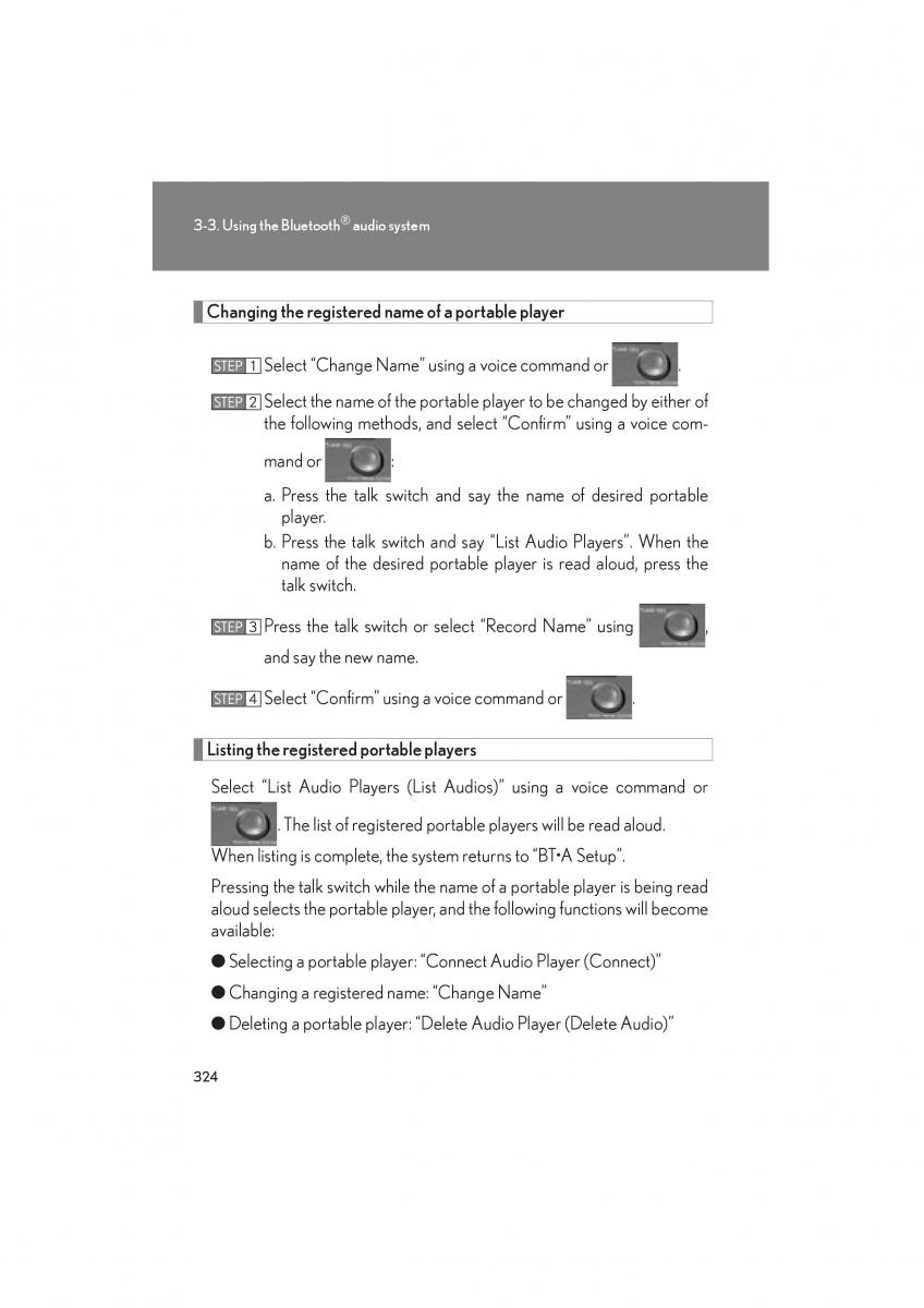 Lexus HS owners manual / page 326