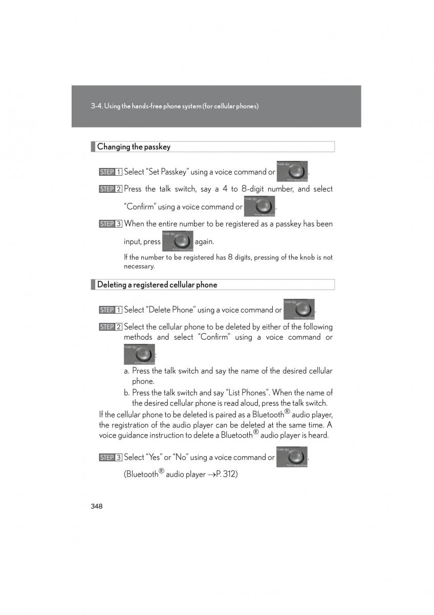 Lexus HS owners manual / page 350